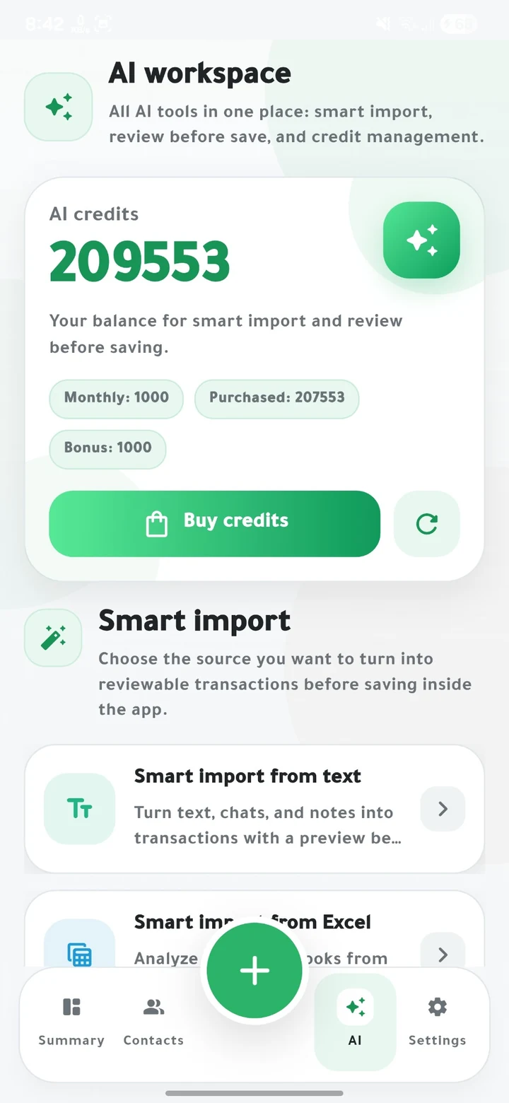 VeloDebt AI workspace screenshot