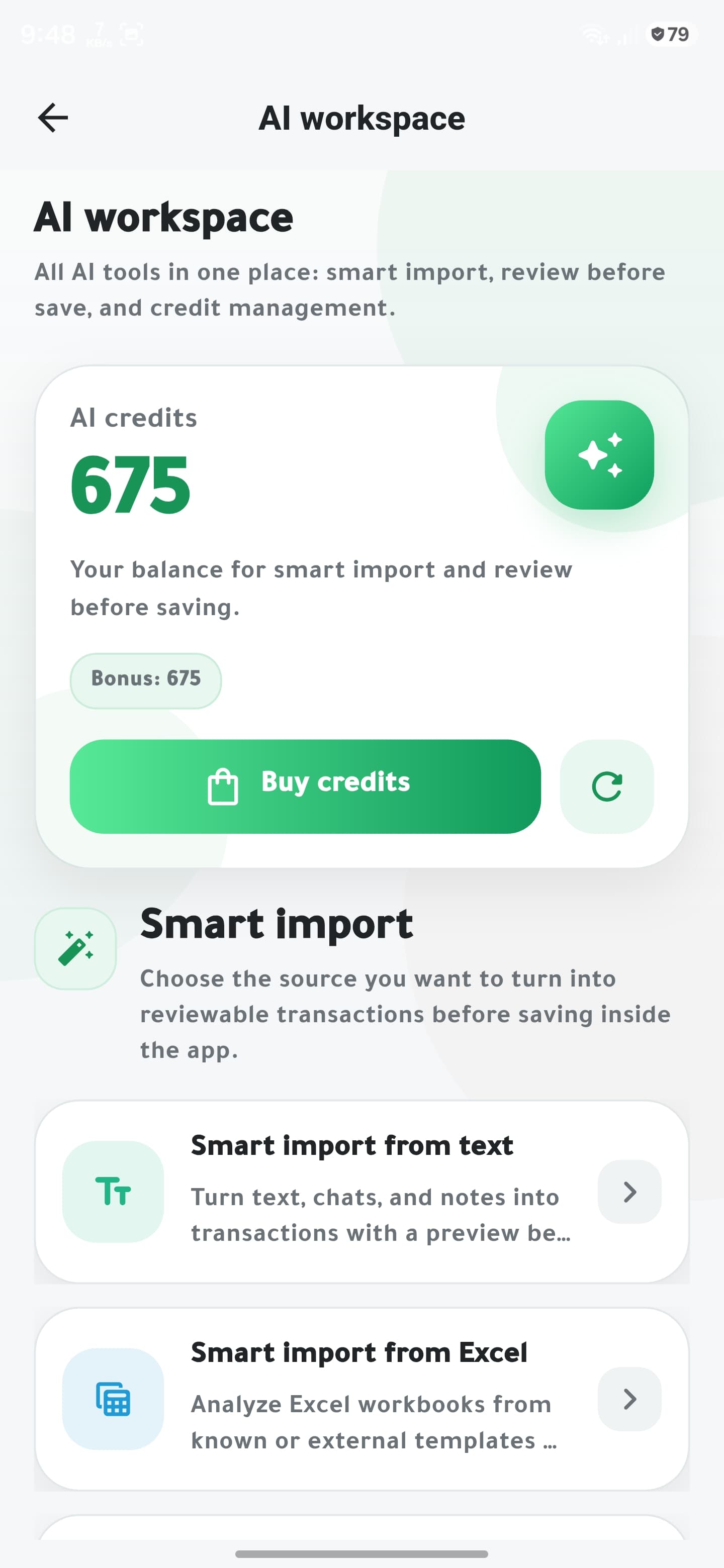 VeloDebt AI workspace screenshot
